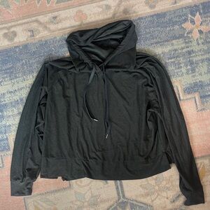 Old Navy Cloud Motion Activewear Forrest Green Lightweight Hooded Pullover